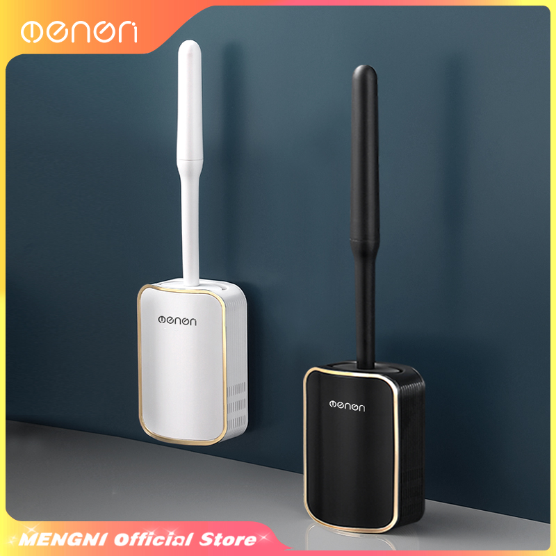 MENGNI-Luxury Toilet Brush Bat - Home Bathroom Cleaning Kit recension och pris
