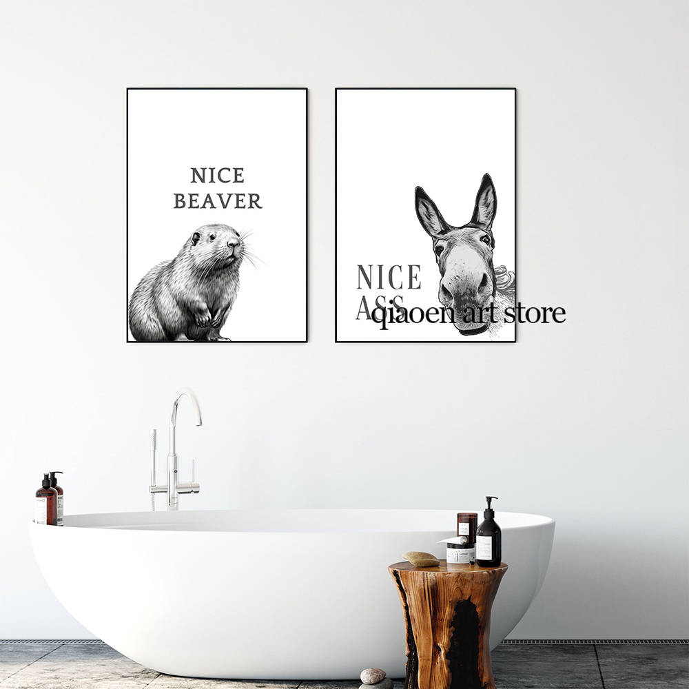 Nice Ass Nice Pecker Quote Fun - Home Bathroom Quotes recension och pris