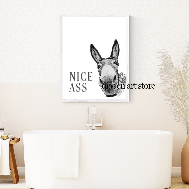 Nice Ass Nice Pecker Quote Fun - Home Bathroom Quotes recension och pris