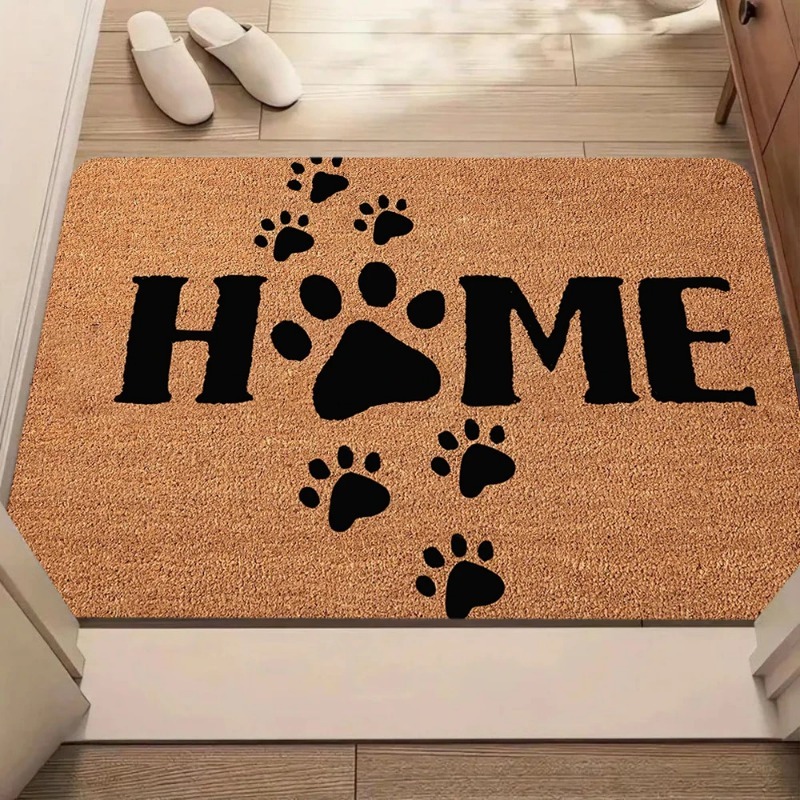 Pet Lover Paw Print Door Mat H - Home Bathroom Quotes recension och pris
