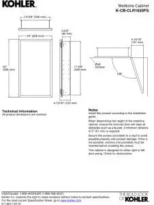 CB-CLR1620FS Frameless Bathroo - Bathroom Cabinet Mirror recension och pris