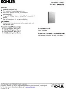 CB-CLR1620FS Frameless Bathroo - Bathroom Cabinet Mirror recension och pris