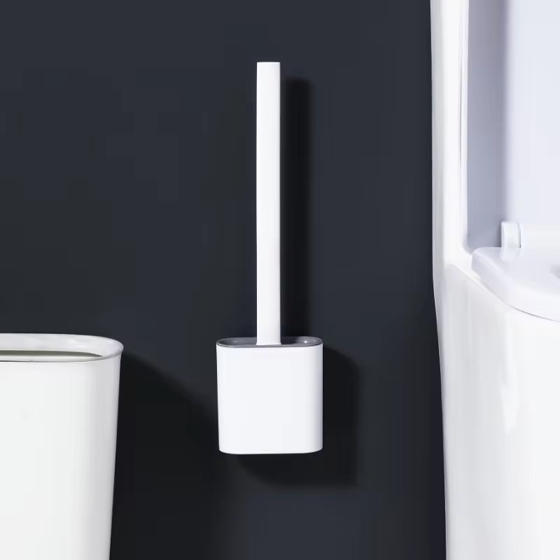 1PC Black Wall Mounted Toilet  - Home Bathroom Cleaning Kit recension och pris