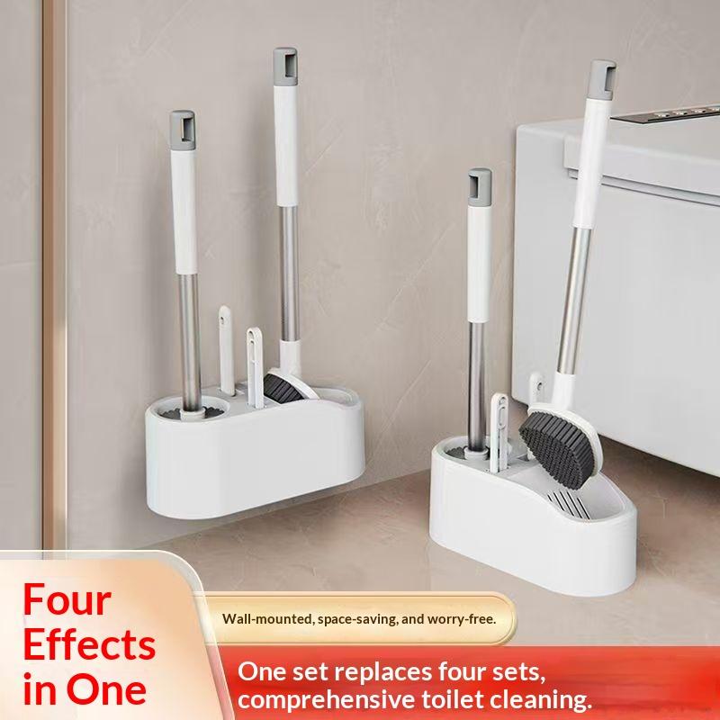 1Pc/set 4-in-1 Multifunction T - Home Bathroom Cleaning Kit recension och pris
