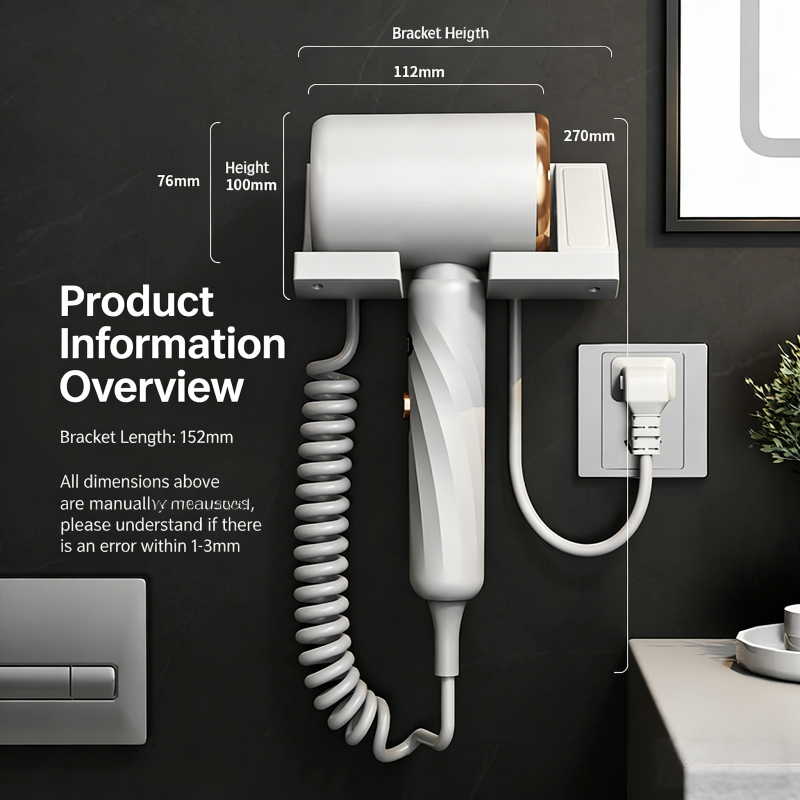 1800W Wall Mounted Hair Dryer  - Home Depot Bathroom Vanities recension och pris
