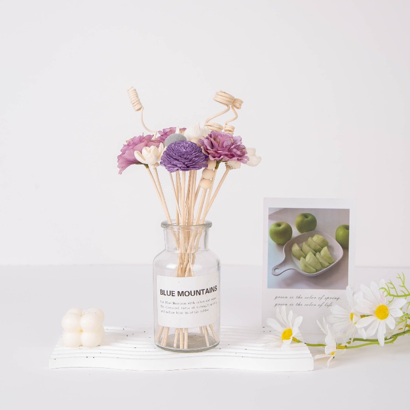 Rattan Sticks and Sola Flowers - Home One Bathroom Accessories recension och pris