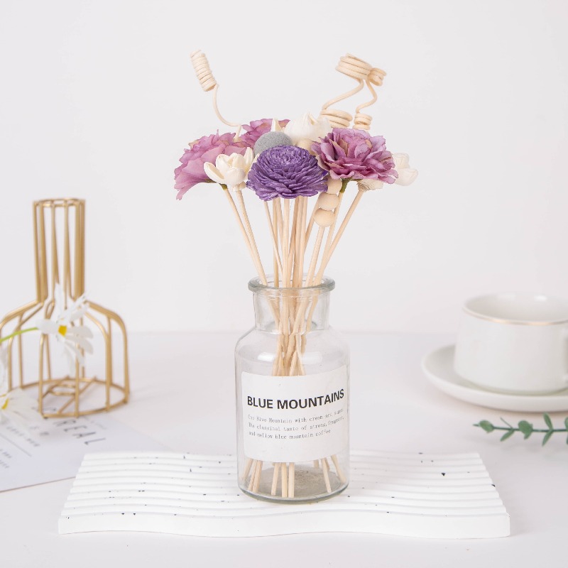 Rattan Sticks and Sola Flowers - Home One Bathroom Accessories recension och pris